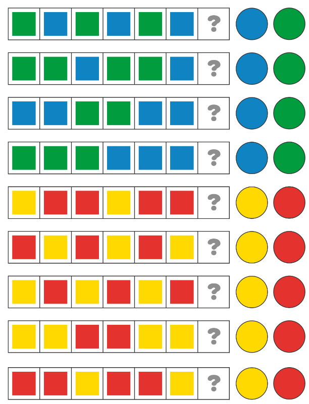 Tư duy tìm hình tiếp theo theo quy luật