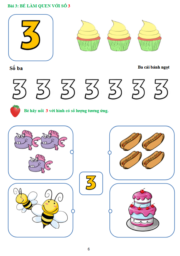 Sách Bé vui học Toán - Đếm và viết số - 100 trang